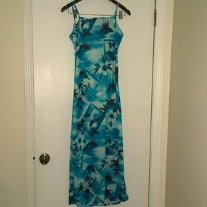 90s style Maxi Dess size 7/9 M Spagetti Straps